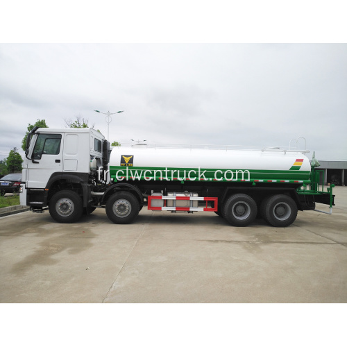 VENTE CHAUDE HOWO 8X4 35000litres Réservoir D&#39;eau Camion